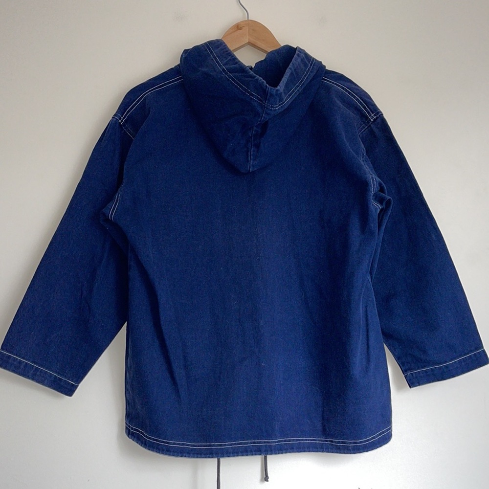 HANG TEN | Vintage style denim hooded anorak - Picture 7 of 8